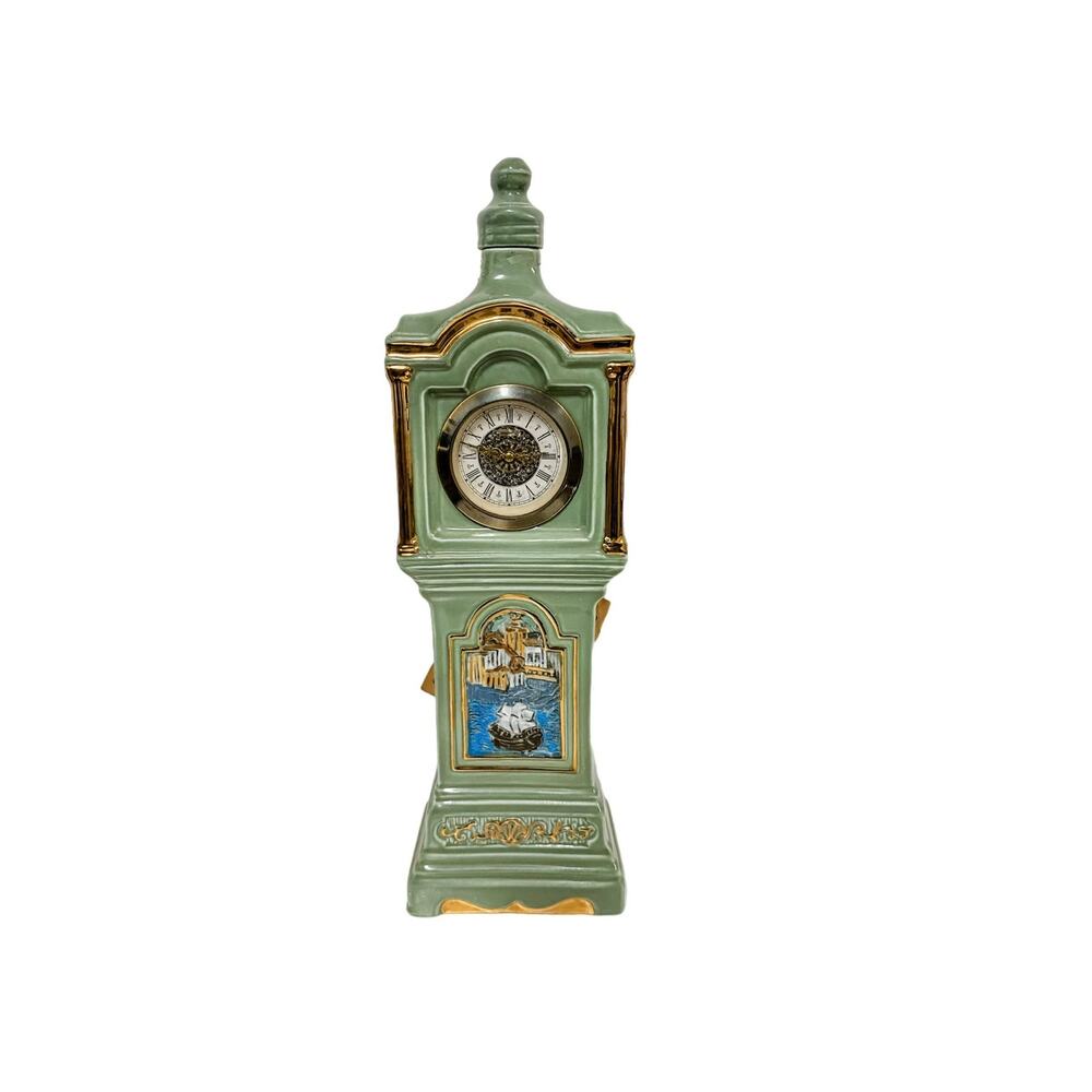 Vintage 1970s Italy Clock Tower Decanter Creative World LTD #114